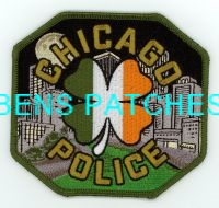 ILLINOIS,CHICAGO POLICE IRISH FLAG 1